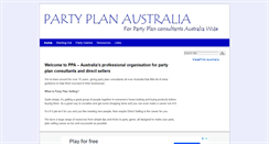 Desktop Screenshot of partyplan.com.au